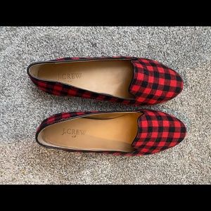 Jcrew Buffalo Check loafers